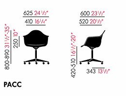 Vitra PACC dimensions Vitra PACC dimensions
