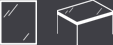 Icon for glass components and glass tables