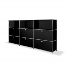 USM Haller Highboard XL with with hinged doors/extension doors