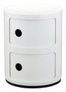 Details Kartell Componibili Round - 2 Compartments Componibili Round - 2 Compartments