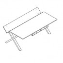 Kant Lader drawer 2er combination
