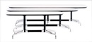 Eames Segmented Table Large Oval