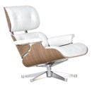 Lounge Chair White 84 cm - Original height 1956