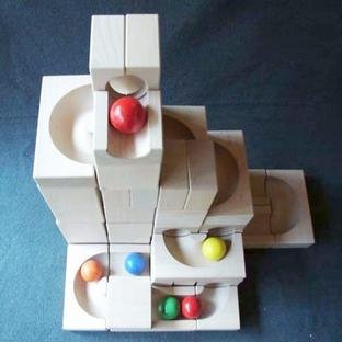 Boxed marble track (large) 