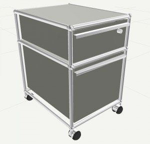 USM Haller Trolley Suspension Filing Cabinet 