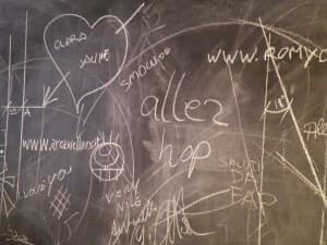 smow in Milan - Graffiti at Tom Dixon