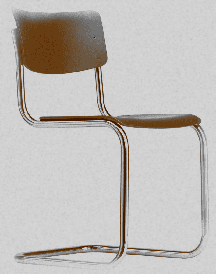  S43 by Mart Stam for Thonet (original photo from the Historia Supellexalis)