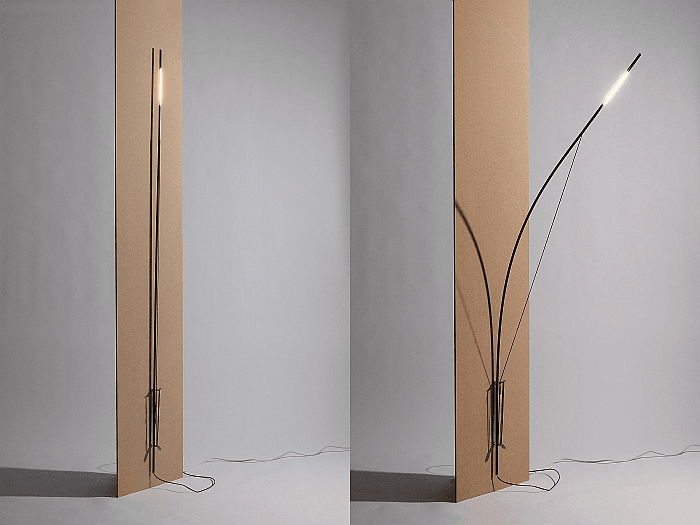 Bow by Nadja Schulze... inspired by tent poles (photos courtesy Nadja Schulze)