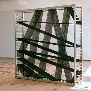 Ropeshelf by Laszlo Rozsnoki at designersblock