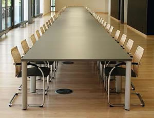 Thonet A 1700 table with S 78 Chairs