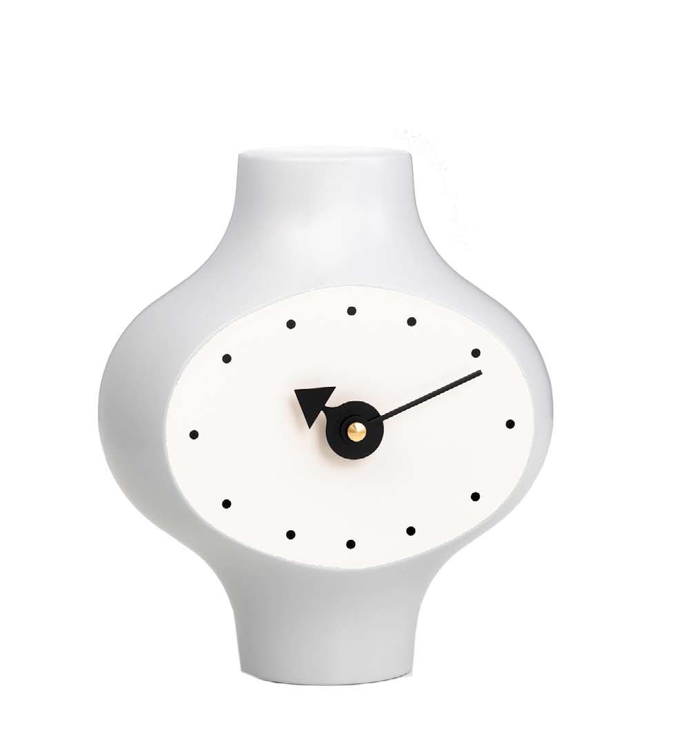 George Nelson Ceramic Clock Modell 3