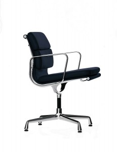 The EA 207 from Charles and Ray Eames new soft Pad range through Vitra