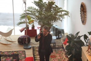 Ronan Bouroullec in the VitaHaus, Weil am Rhein