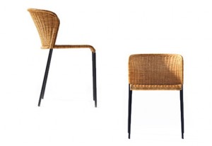 Rattan chair Santa Lucia by Herbert Hirche