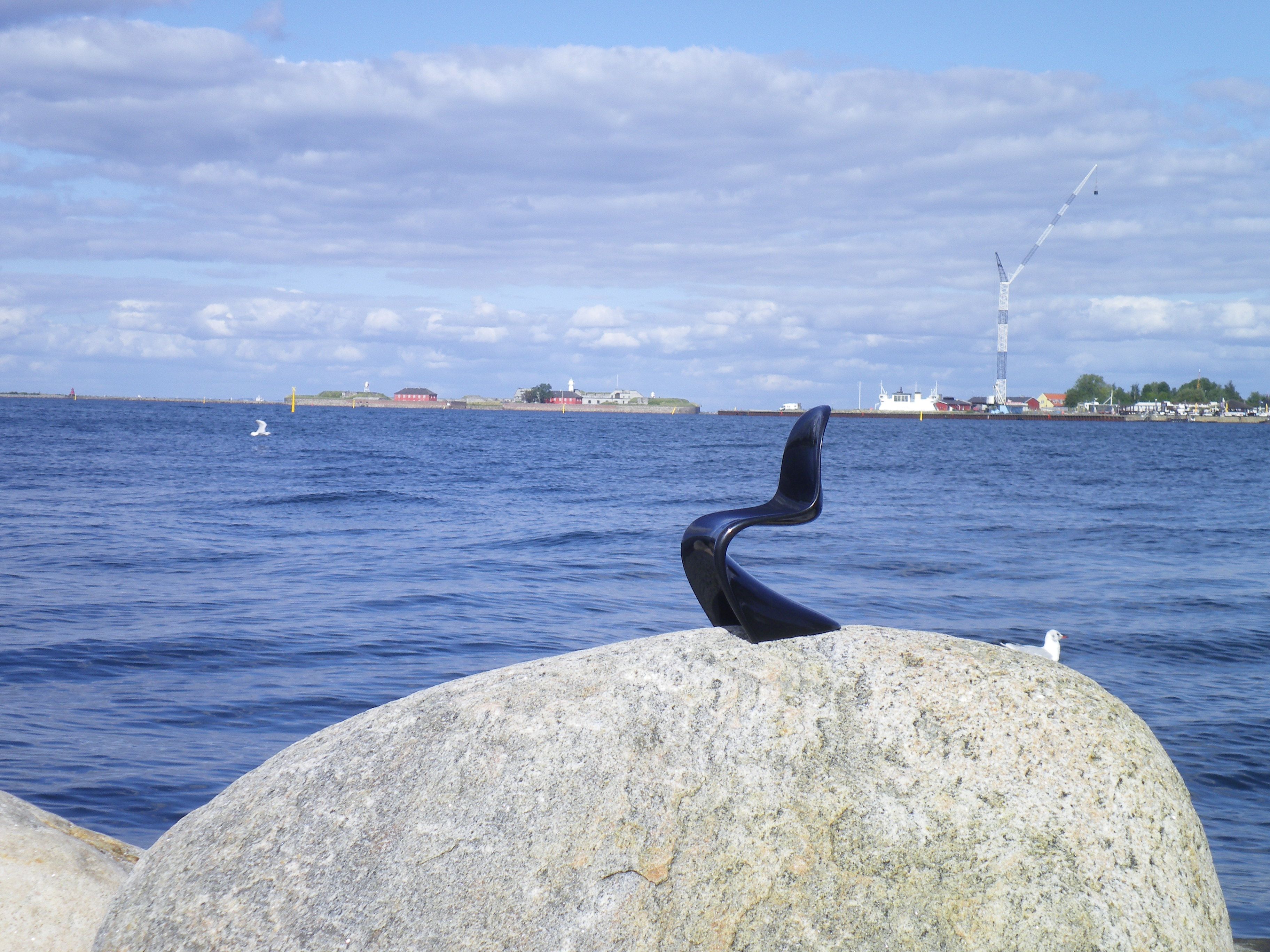 The Little Mermaid and the Panton Chair - two of Copenhagens most important landmarks