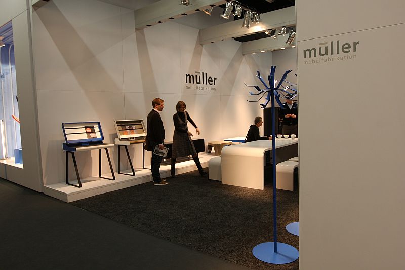 Müller Möbelfabrikation auf der IMM Köln 2011