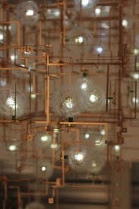 Fragile Future Chandelier 3.1 by Lonneke Gordijn & Ralph Nauta at Carpenters Workshop Gallery