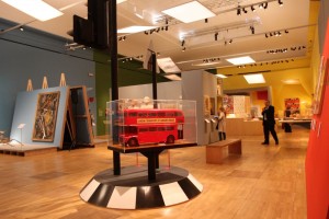 V&A Museum London British Design 1948-2012 Innovation in the Modern Age london bus