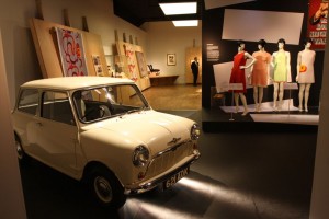 V&A Museum London British Design 1948-2012 Innovation in the Modern Age mary quant morris mini minor