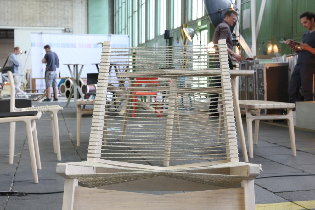 DMY Berlin 2012 Upholstered Chair by Jooyeon Lee