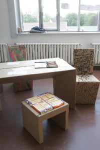 Bauhaus University Weimar Summaery 2012 cardboard furniture