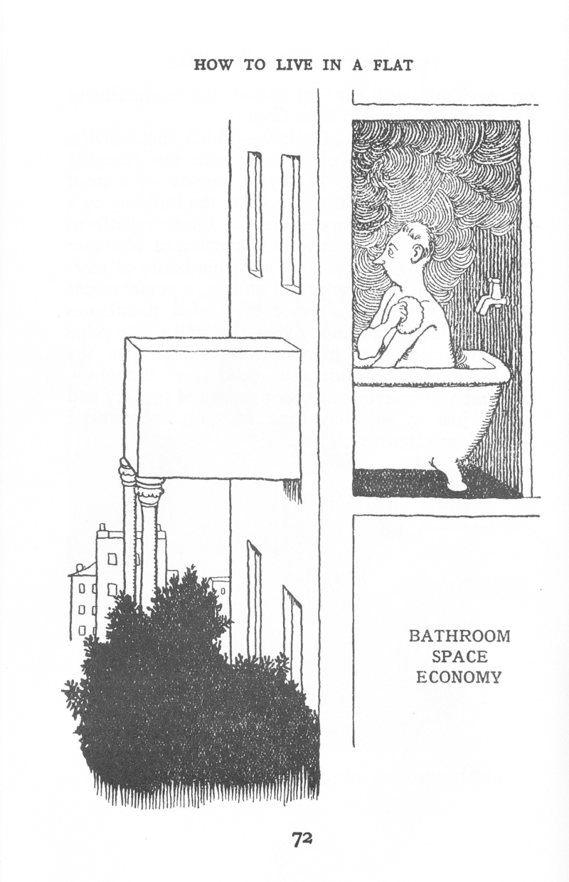 How to live in Flat W Heath Robinson and K R G Browne Bath - smow Blog