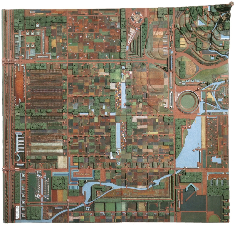 Frank Lloyd Wright Broadacre City. Project, 1934–35
