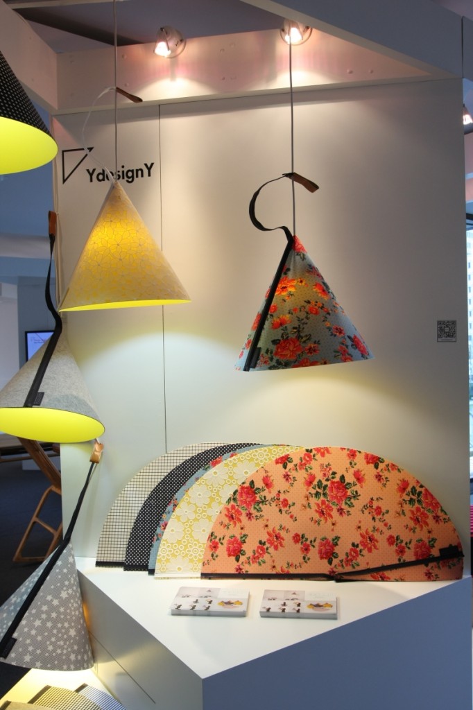 Korea Design at the Koreanisches Kulturzentrum Berlin Peaked Hat Lighting Shade from YdesignY