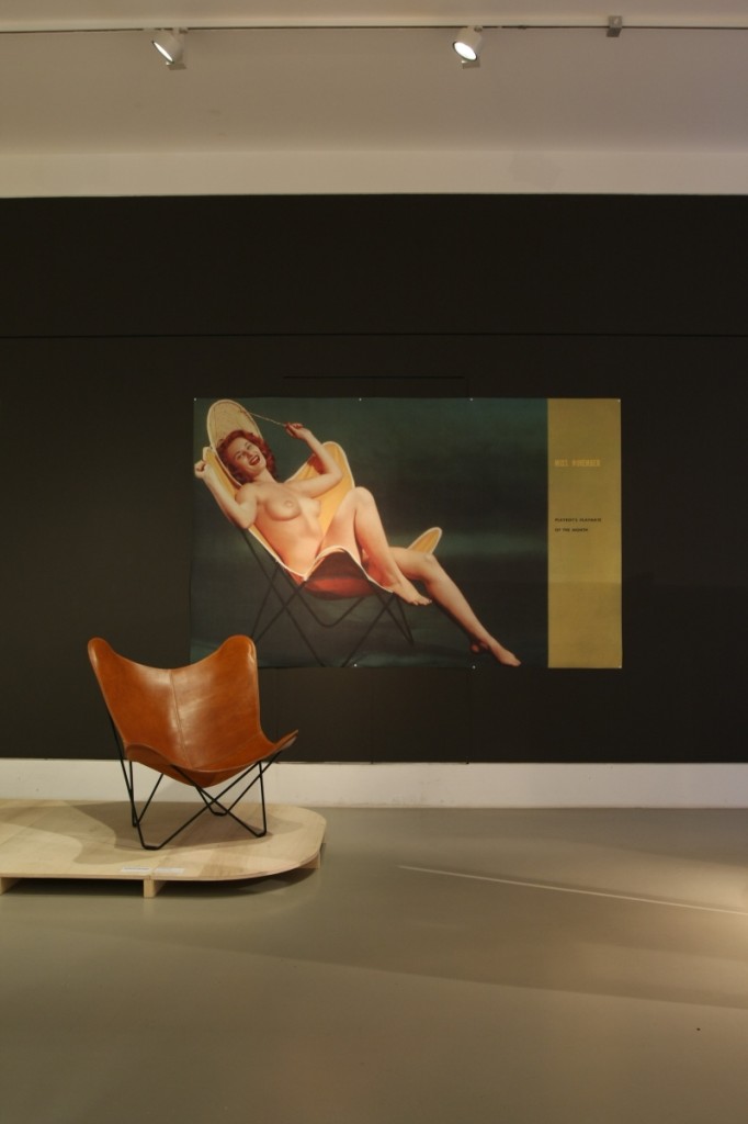 Playboy Architecture 1953 1979 Deutsches Architekturmuseum Frankfurt am Main November 1954 Playmate of the Month B.K.F Hardoy Chair