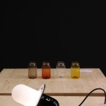 Milan Design Week 2014 Le Feu Sacré Designers and glass blowers at Institut Francais Tournicoti Thierry Boltz Bix V8 Designers