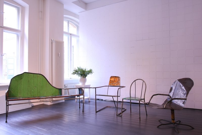 Niek van der Heijden Assemblage at DAD Galerie Berlin Living Forum