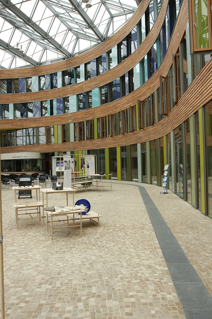 exhibition design eco Bundespreis 2013 compact: Dessau Exhibition, Umweltbundesamt Ecodesign