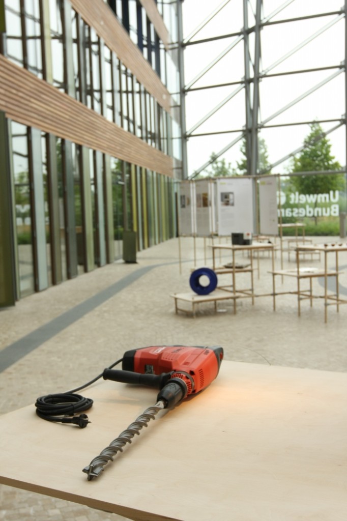 Bundespreis Ecodesign 2013 Exhibition Umweltbundesamt Dessau Hilti TE-YX