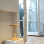 Direktorenhaus Berlin Summer Break VA Neue Arbeiten All Wood Stool Karoline Fesser