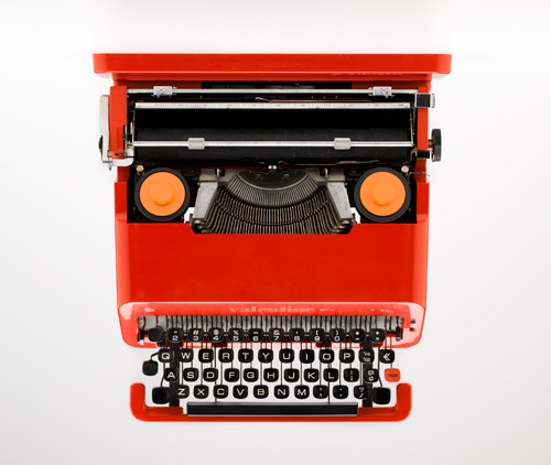 Valentine typewriter Ettore Sottsass Perry King Olivetti