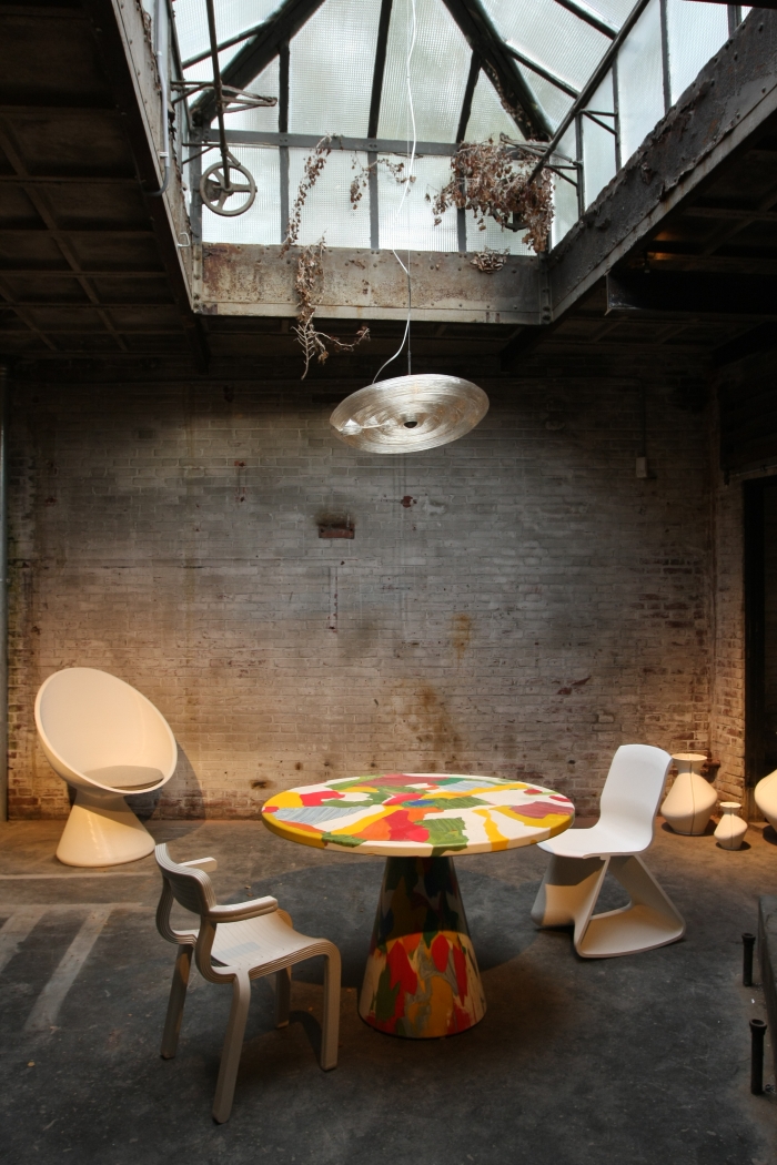 Dutch Design Week 2014 Dirk Vander Kooij Melting Pot Table