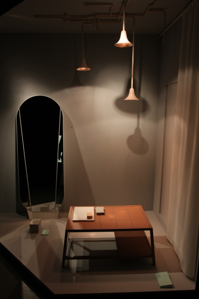 Dutch Design Week 2014 Ontwerpduo Impossible things before breakfast Tile Table Split Mirror