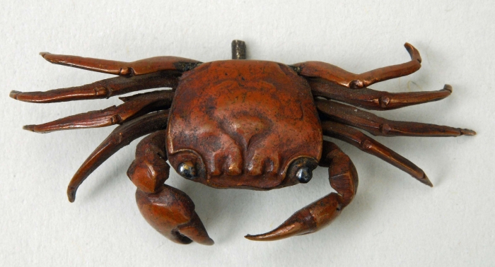 Menuki in shape of a crab