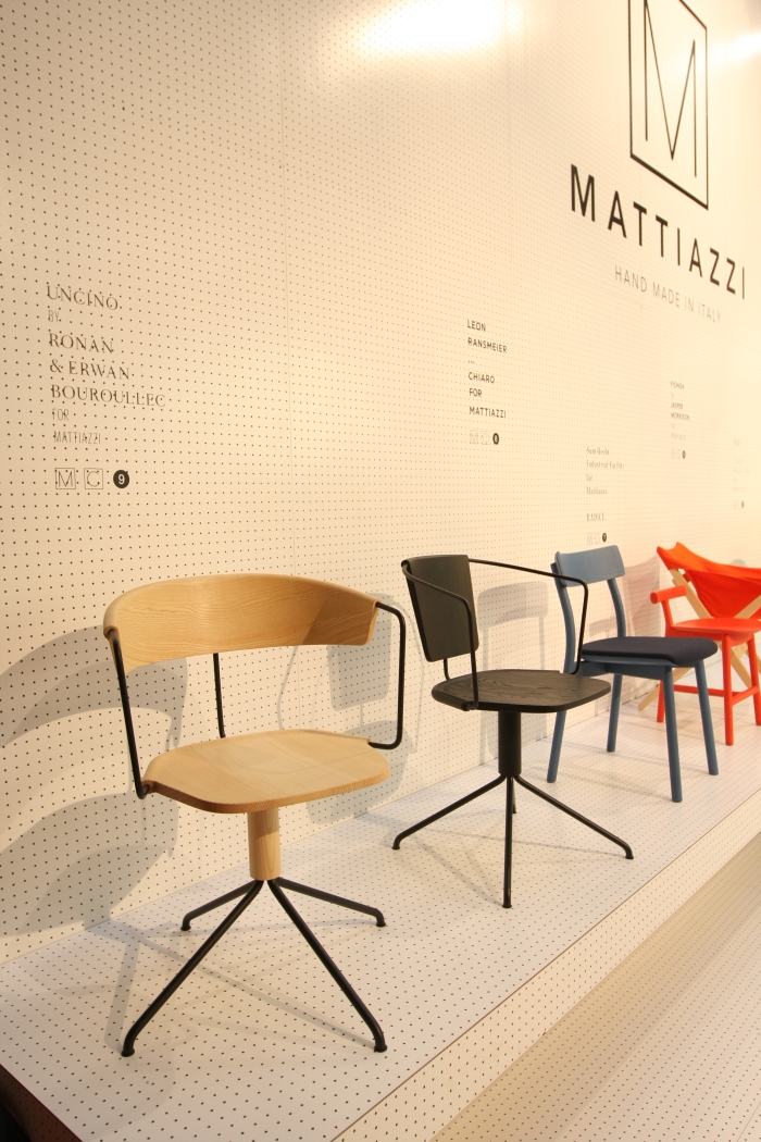 Uncino chair by Ronan & Erwan Bouroullec for Mattiazzi, as seen at Milan Furniture Fair 2015
