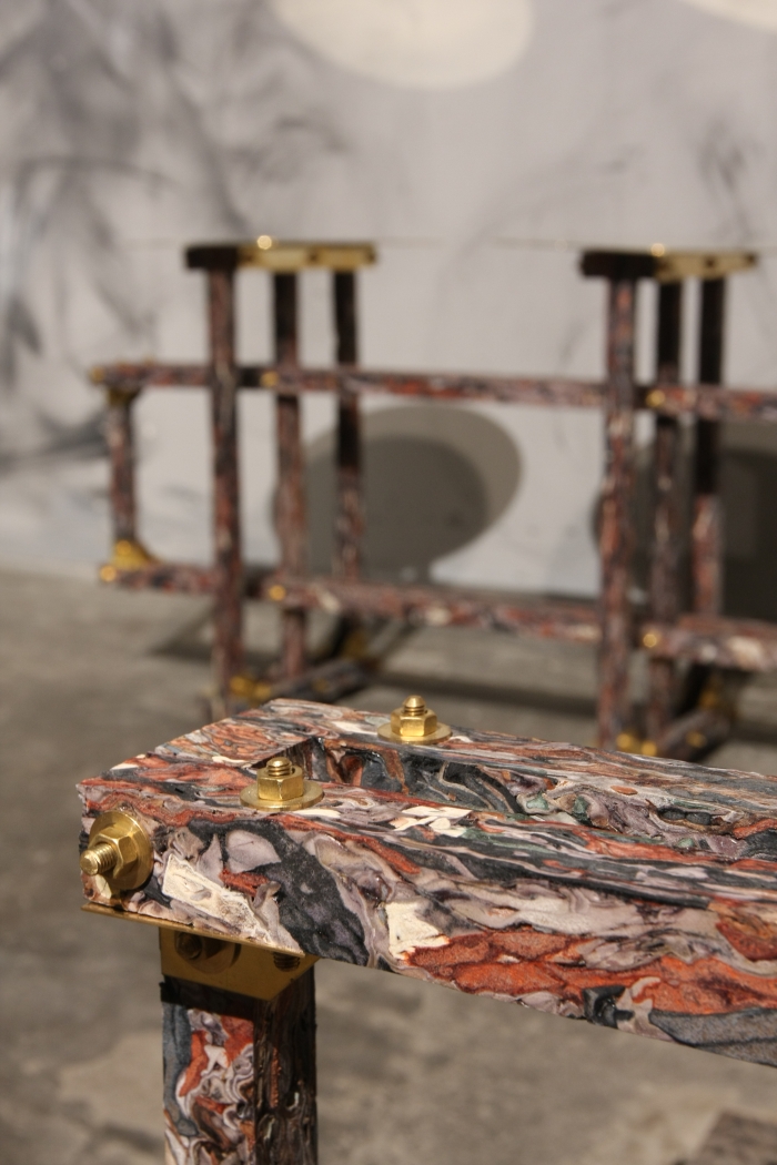 Structural Skin New material by Jorge Penades, as seen at DMY Berlin 2015
