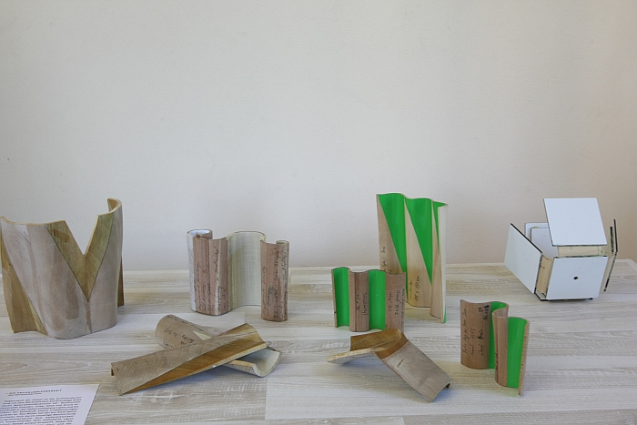 Die Programmierbarkeit des Werkstoffes Holz by Roy Müller as seen at Summaery 2015, Bauhaus University Weimar