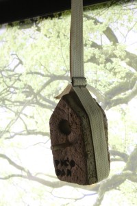 Picopan by Arnau Miquel, a bird house moulded from waste bread.