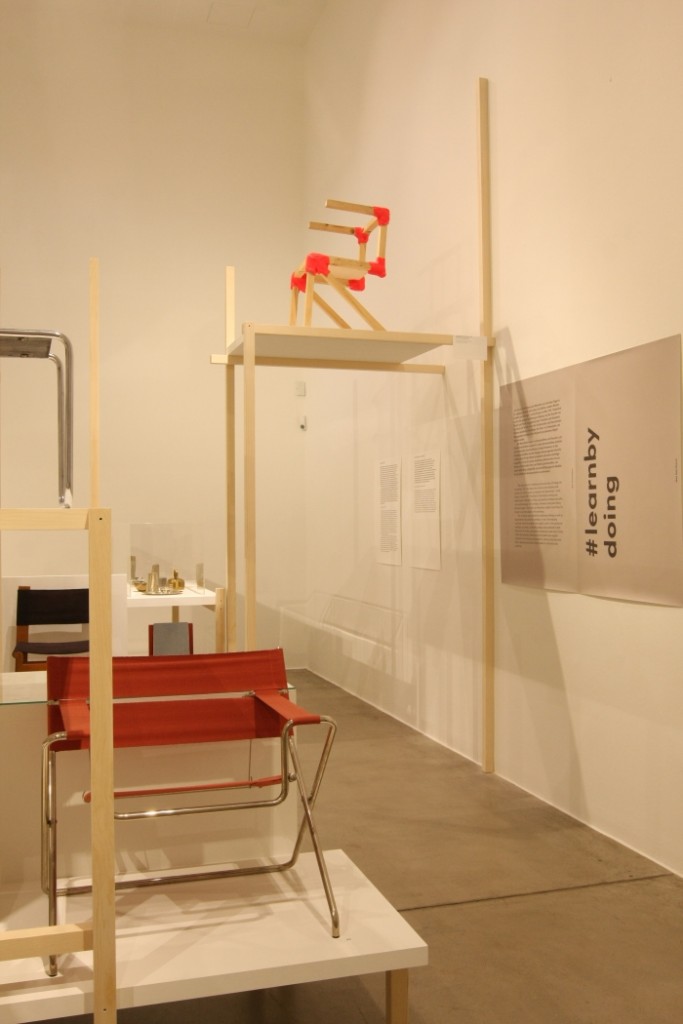 Marcel Breuer's B 3 chair meets Jerszy Seymour's Workshop Chair, as seen at, The Bauhaus #itsalldesign, Vitra Design Museum