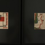 Two postcards for the 1923 Bauhaus exhibition in Weimar, as seen at, The Bauhaus #itsalldesign, Vitra Design Museum