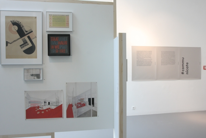 #communicate, as seen at, The Bauhaus #itsalldesign, Vitra Design Museum