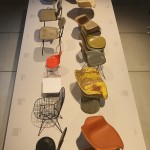 A world of moulded fibreglass, as seen at The World of Charles and Ray Eames, Barbican Art Gallery London