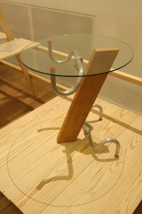 Handlebar Table by Jasper Morrison, as seen at Thingness, Museum für Gestaltung Zürich