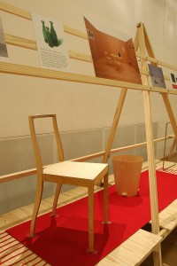 Plywood chair by Jasper Morrison through Vitra, as seen at Thingness, Museum für Gestaltung Zürich