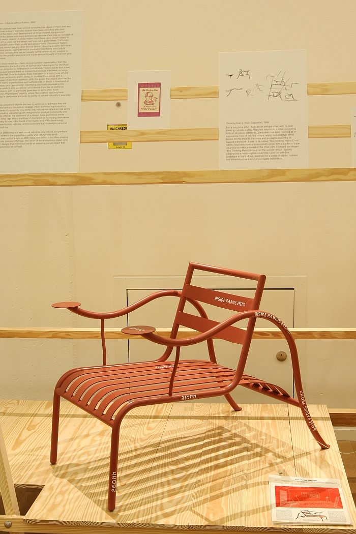 Thinking Mans Chair by Jasper Morrison, as seen at Thingness, Museum für Gestaltung Zürich