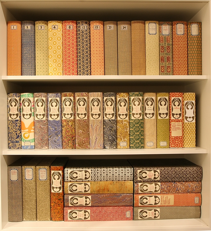 Alexander Girard's files...You wouldn't want it any other way....